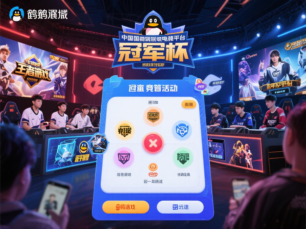 企鹅电竞冠军杯竞猜活动火爆开启，丰厚大奖等你赢取！