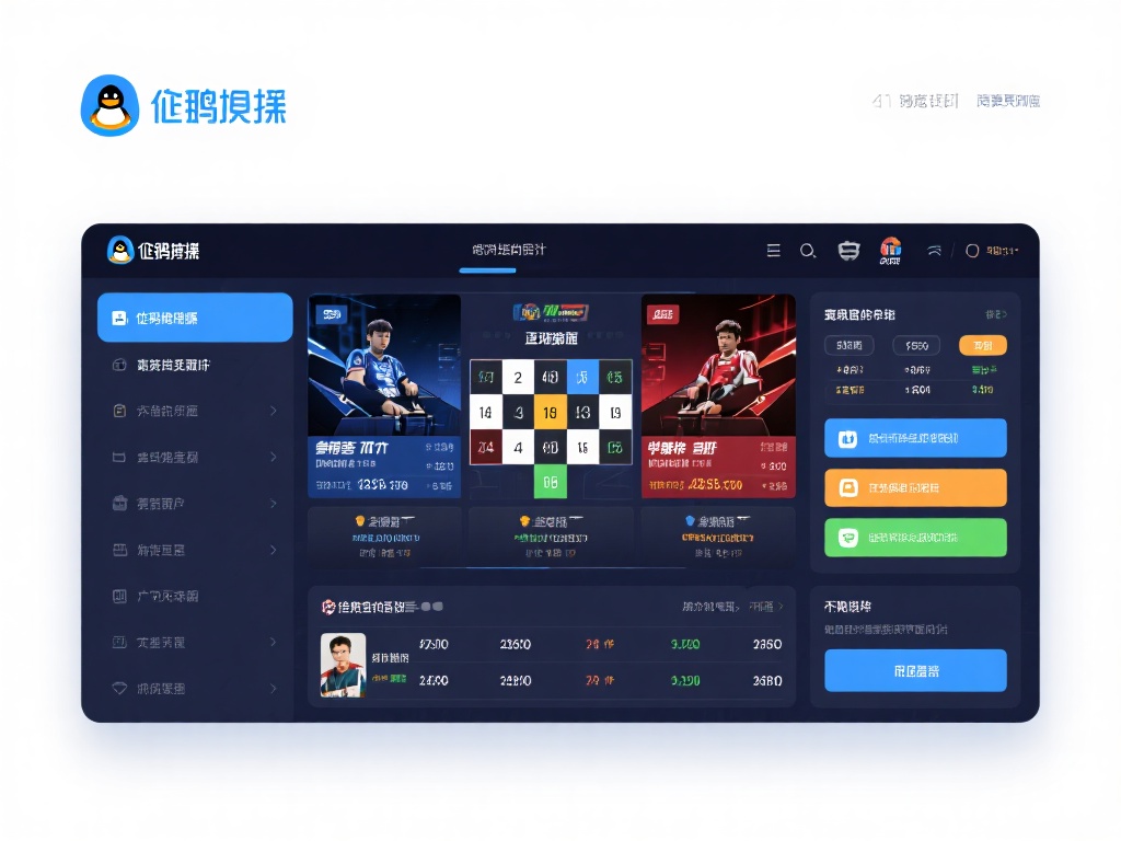 在设计电竞竞猜界面时，简洁性和直观性是首要原则。用