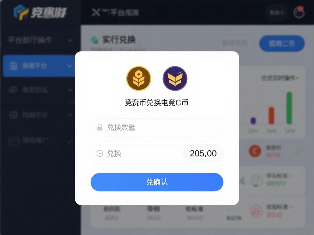 进行兑换操作
在平台提供的兑换界面中，选择竞猜币